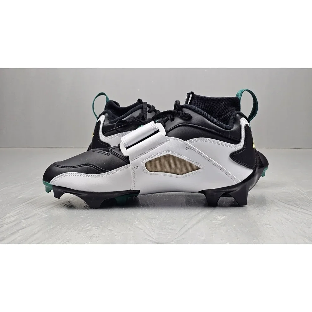Nike‎ Air Diamond Turf 93 TD 12 Mens Black White Deion Sanders Football Cleats